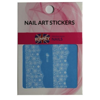 RONNEY - Naklejki wodne na paznokcie NAILART STICKERS RN 183    !